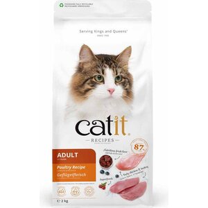 Catit Recipies Adult Kana&kalkkuna 2kg